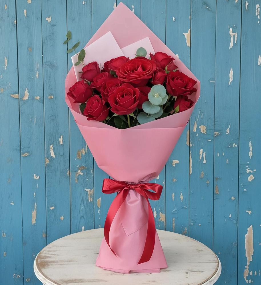 Букет цветов из: Розы в Новоминской