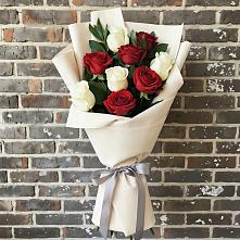 Букет цветов из:  Розы в Новоминской