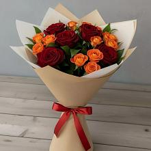 Букет Любовь и восторг в Новоминской