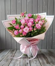 Букет Розовый кустик в Новоминской