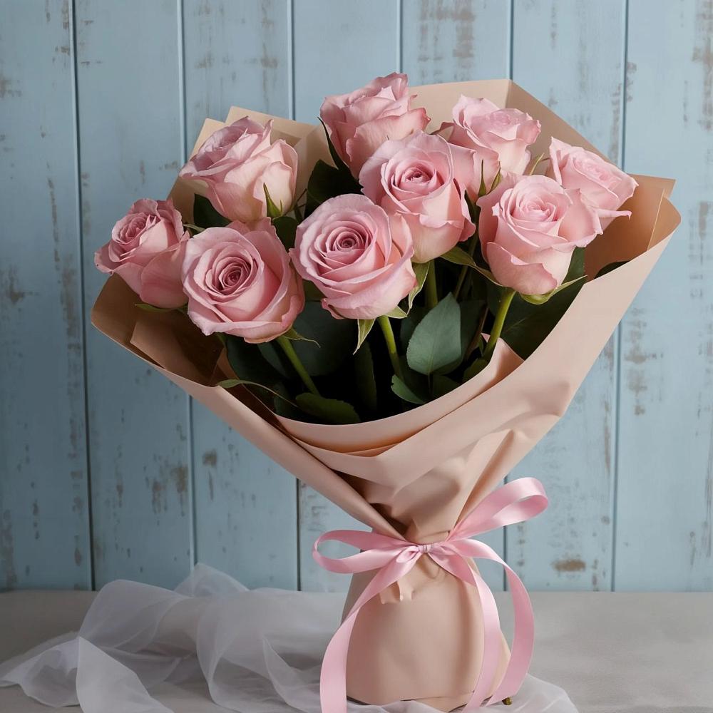 Букет цветов из: Розы в Новоминской