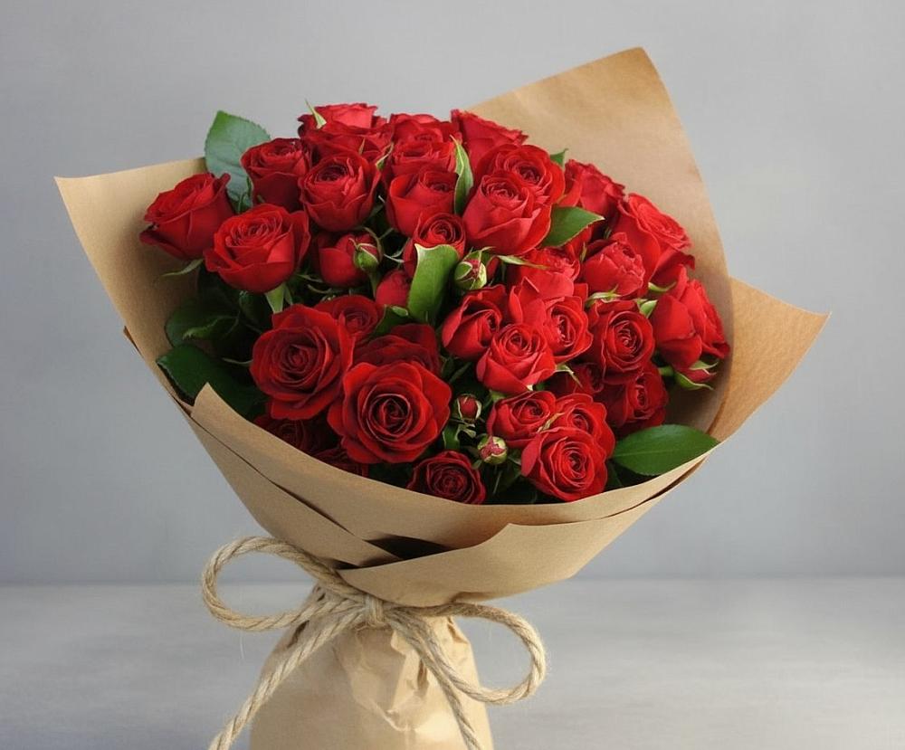 Букет Любовный роман в Новоминской