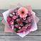 Букет цветов из: Розы, Герберы и Хризантемы в Новоминской
