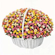 Премиум букет из: Розы #REPLACE_PRED# Новоминской