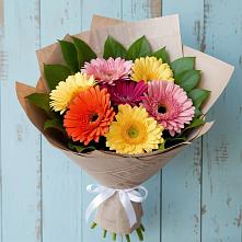 Букет цветов из:  Герберы в Новоминской