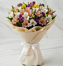 Букет цветов из:  Альстромерии в Новоминской