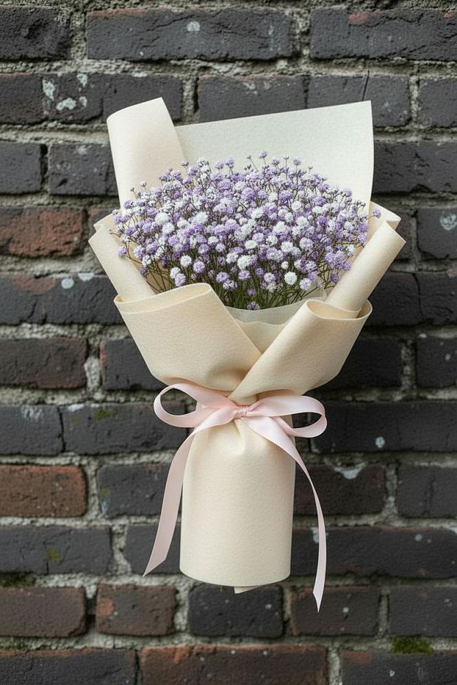 Букет цветов из: Гипсофила в Новоминской