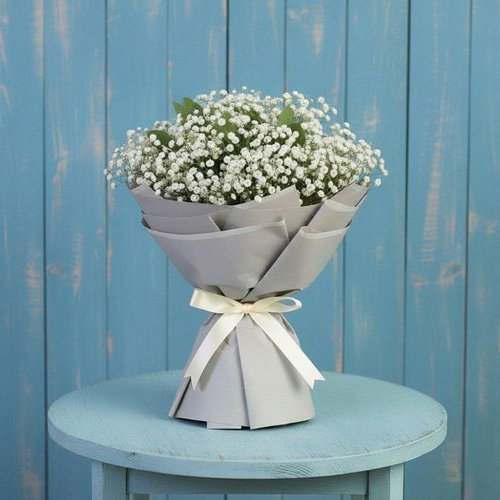 Букет цветов из: Гипсофила в Новоминской