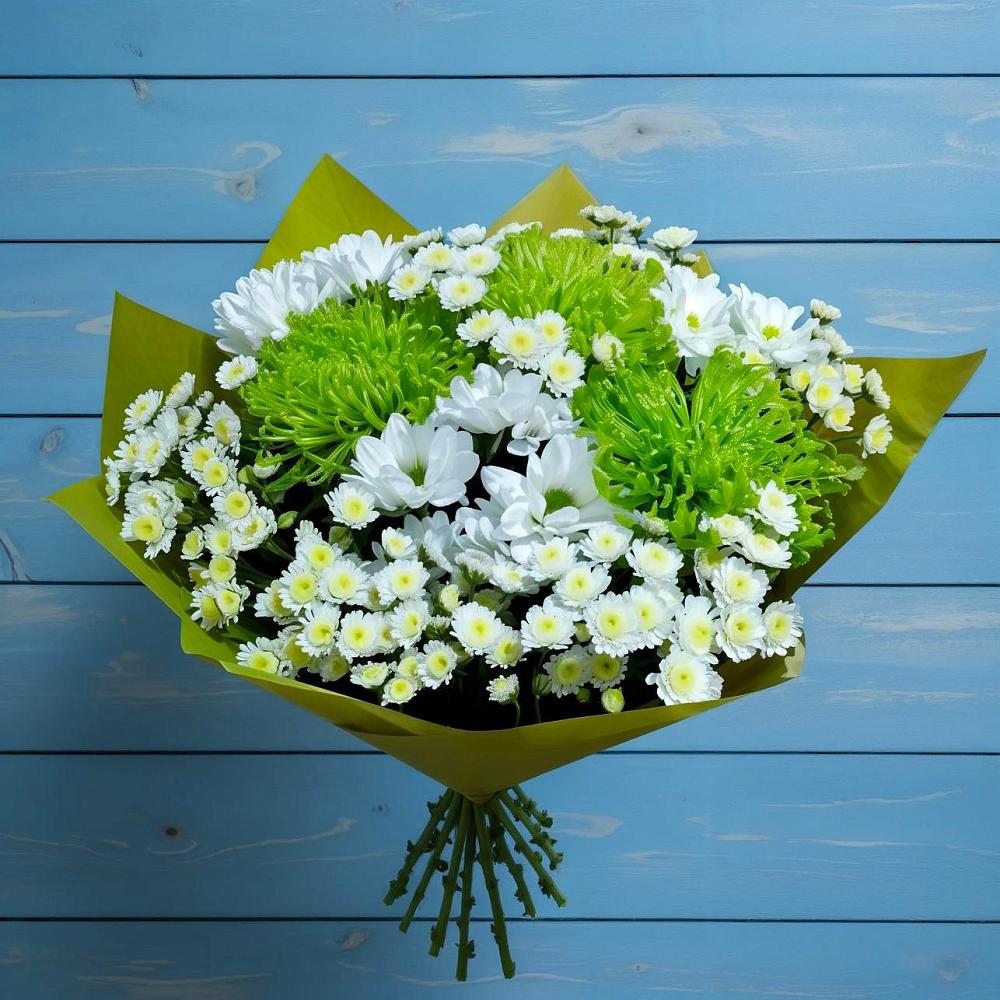 Букет цветов из: Хризантемы в Новоминской