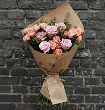Букет цветов из:  Розы #REPLACE_PRED# Новоминской