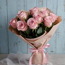 Букет цветов из:  Розы #REPLACE_PRED# Новоминской
