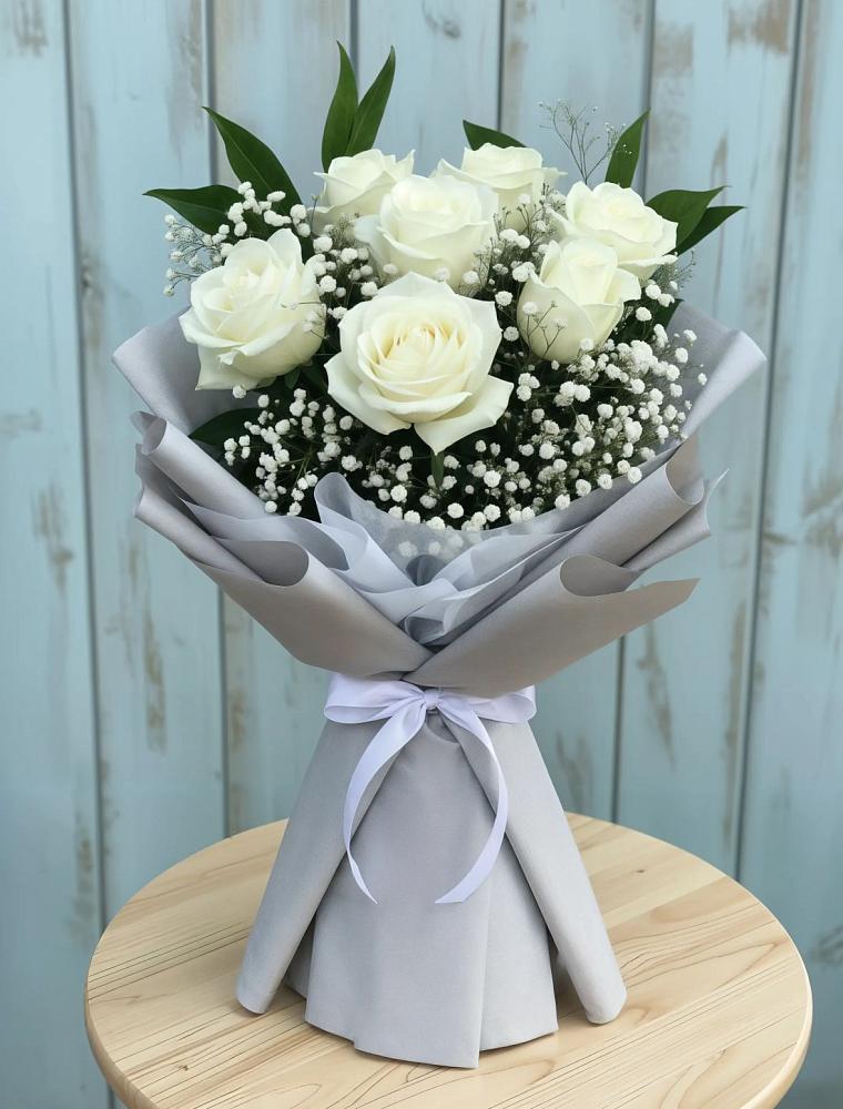 Букет цветов из: Розы в Новоминской