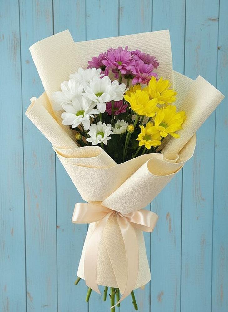Букет цветов из: Хризантемы в Новоминской