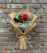 Букет цветов из:  Розы в Новоминской