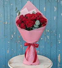 Букет цветов из:  Розы в Новоминской