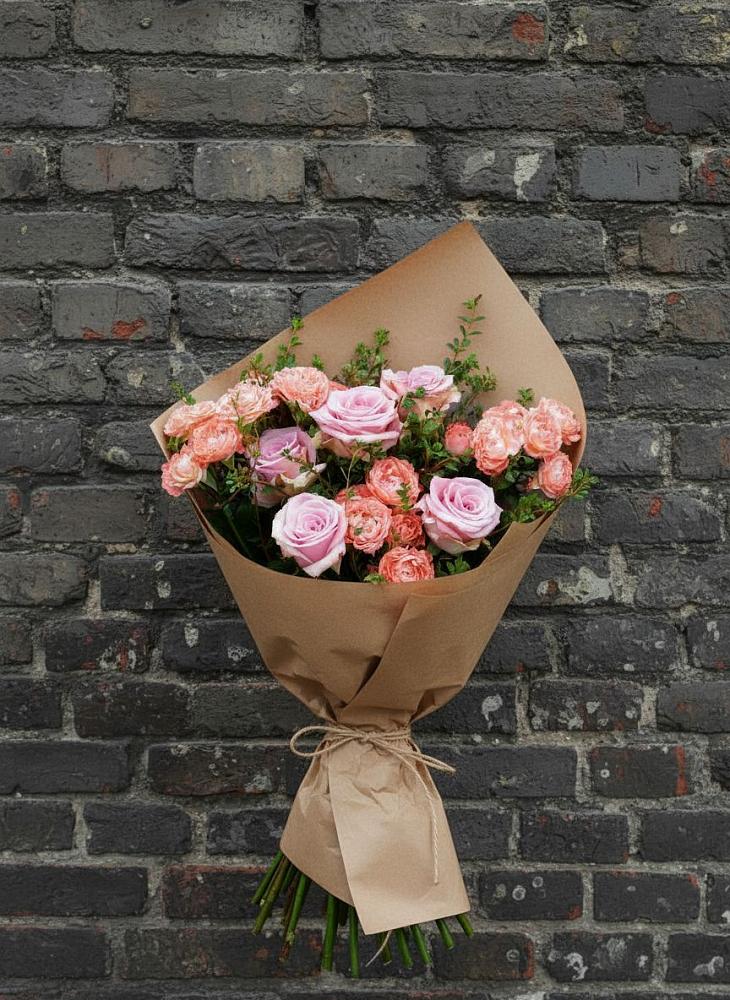 Букет цветов из: Розы в Новоминской