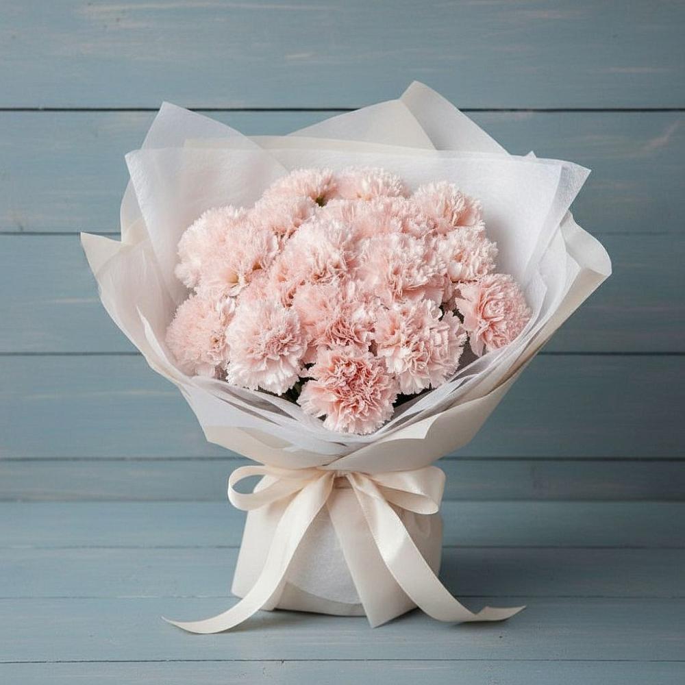 Букет цветов из: Гвоздики в Новоминской