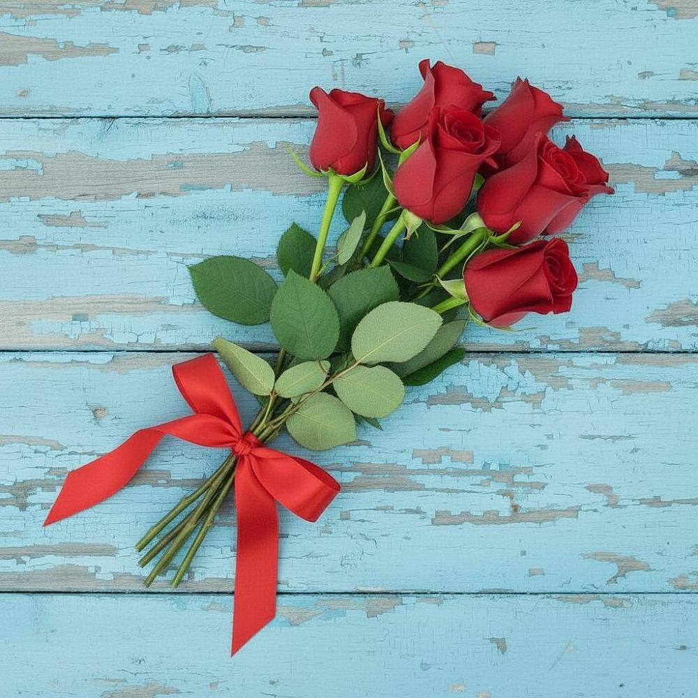 Букет Красные розы в Новоминской