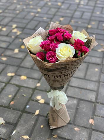 Букет цветов из: Розы в Новоминской
