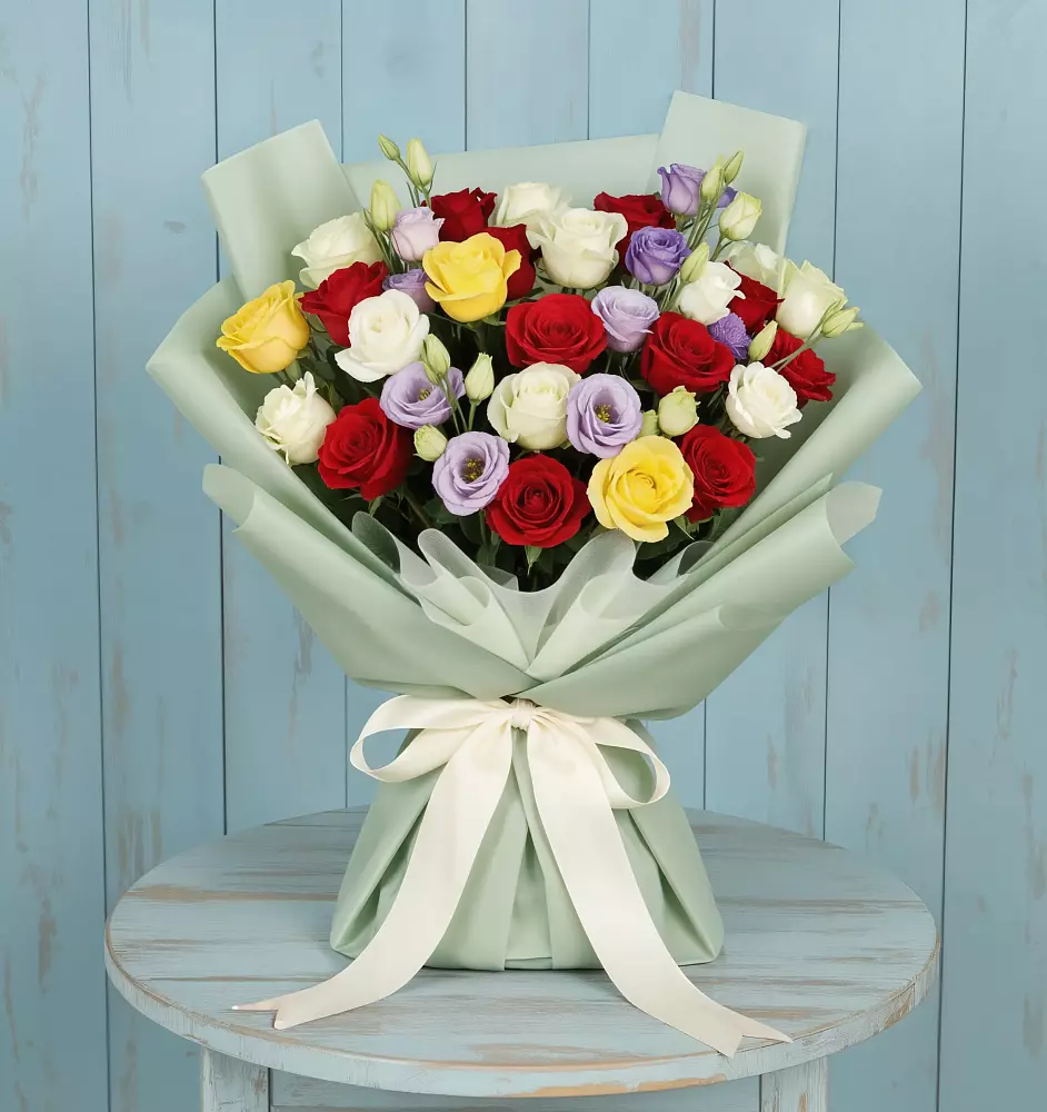 Букет цветов из: Розы в Новоминской