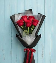 Букет цветов из:  Розы в Новоминской