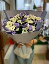 Букет цветов из:  Хризантемы #REPLACE_PRED# Новоминской