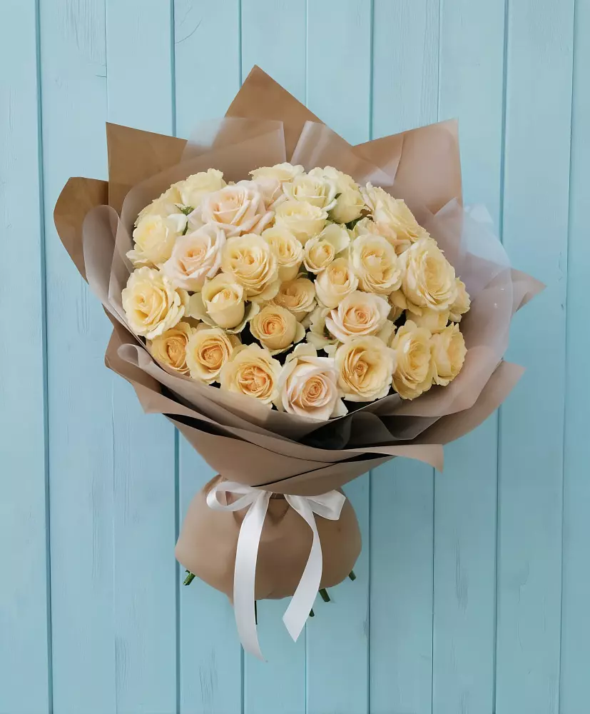 Букет Кремовое облако в Новоминской