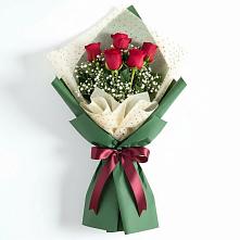 Букет цветов из:  Розы #REPLACE_PRED# Новоминской